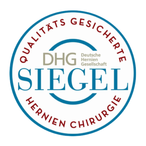 Siegel Qualitätsgesicherte Hernienchirurgie der Deutschen Herniengesellschaft